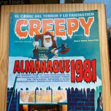 Cómics: CREEPY. ALMANAQUE 1981. Lote 372547504