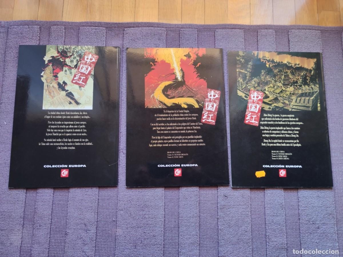 C&oacute;mics: ROJO DE CHINA COMPLETA 3 TOMOS - Foto 3