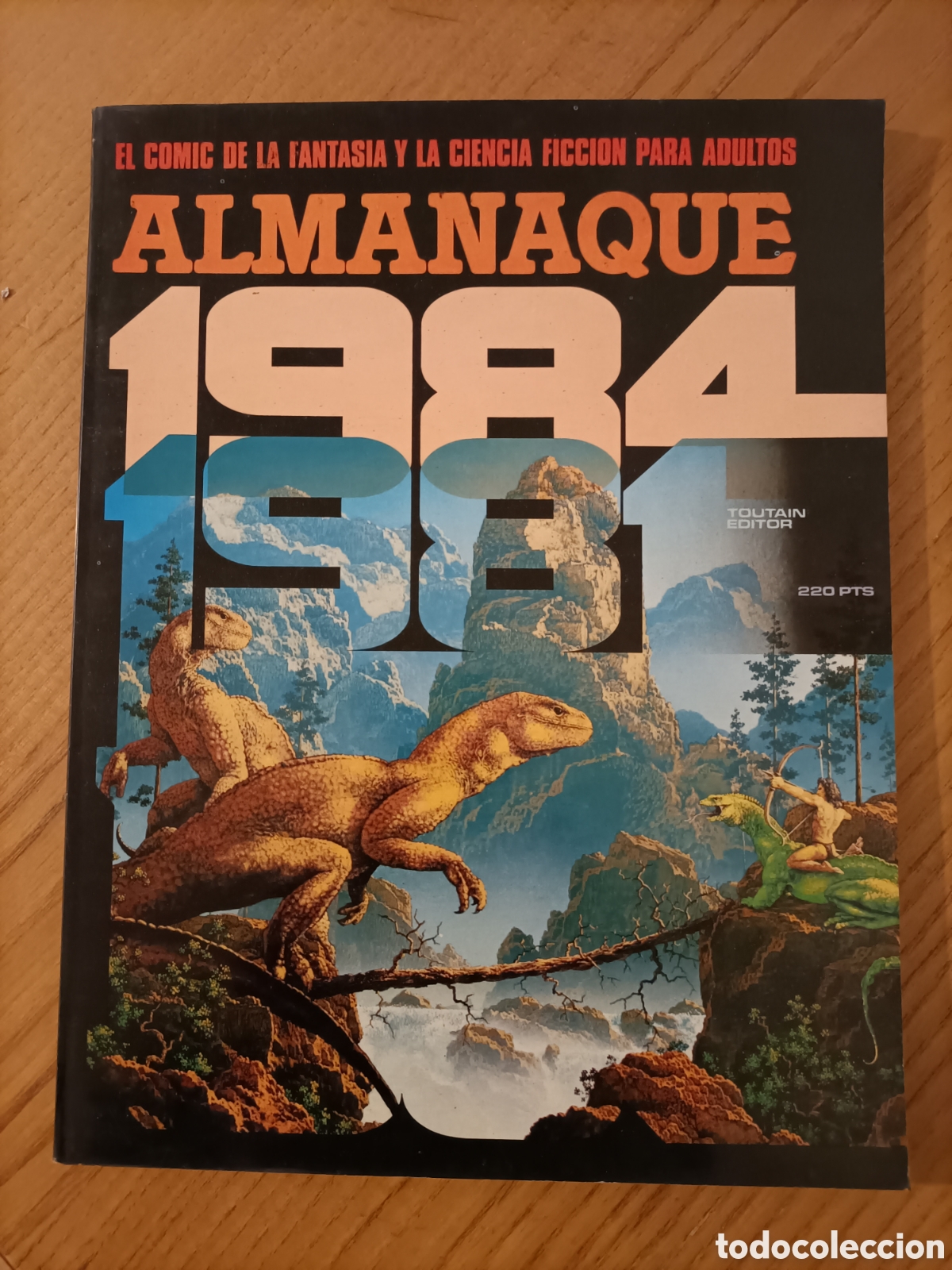 C&oacute;mics: Almanaque 1984. A&ntilde;o 1981. Toutain Editor. - Foto 1