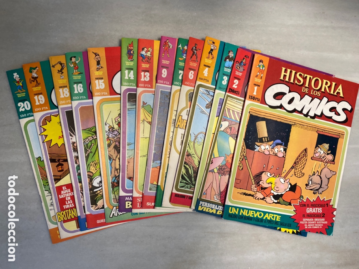 C&oacute;mics: Historia de los Comics. Fasc&iacute;culos - Foto 1