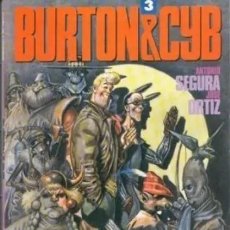 Cómics: BURTON & CYB Nº 3 (SEGURA / ORTIZ) TOUTAIN - IMPECABLE PRECINTADO - SUB01M. Lote 399032009