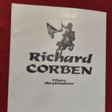 Cómics: RICHARD CORBEN. PILGOR THE PLUNDERER. PORTFOLIO CON 8 LAMINAS. PRECINTADO. TOUTAIN.. Lote 400935309