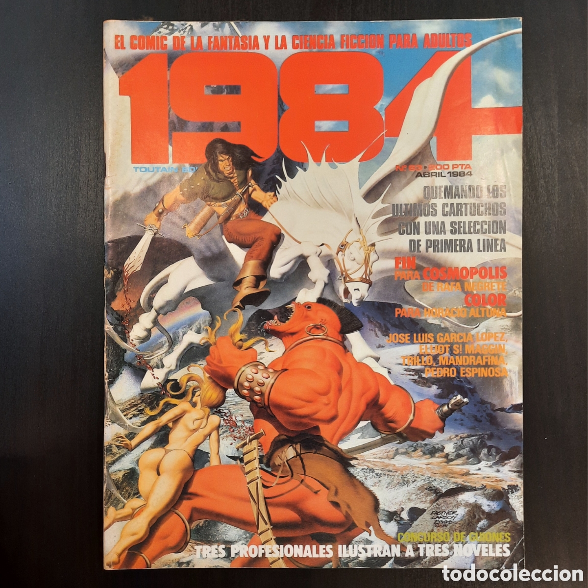 C&oacute;mics: 1984 N&deg;63. TOUTAIN EDITOR - Foto 1