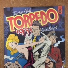 Cómics: TORPEDO 1936 TOMO 6 (ABULÍ / BERNET) - TOUTAIN, 1988, 2ª EDICIÓN