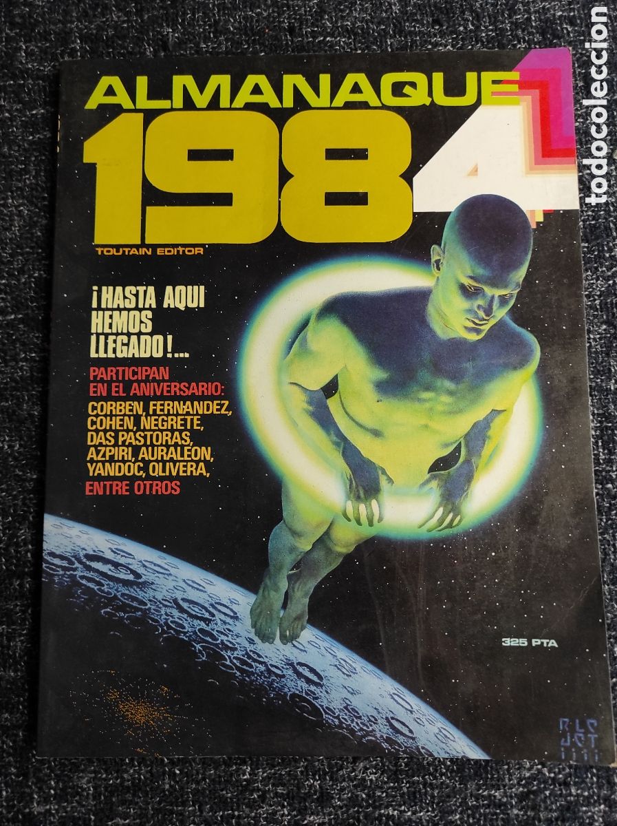 C&oacute;mics: 1984 ALMANAQUE 1984 -edita : Toutain a&ntilde;os 80