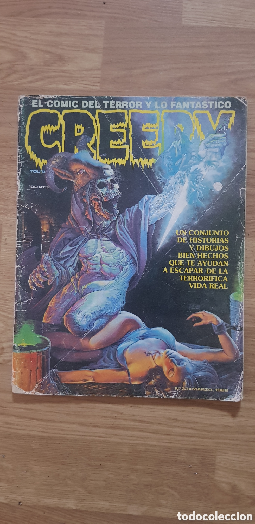C&oacute;mics: Creepy N&uacute;mero 33 Toutain editor - Foto 1