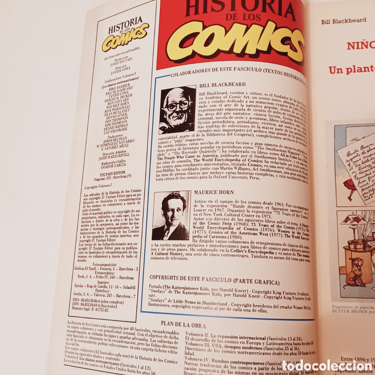 C&oacute;mics: Historia de los c&oacute;mics N&deg; 1 Toutain editor 1982 - Foto 3