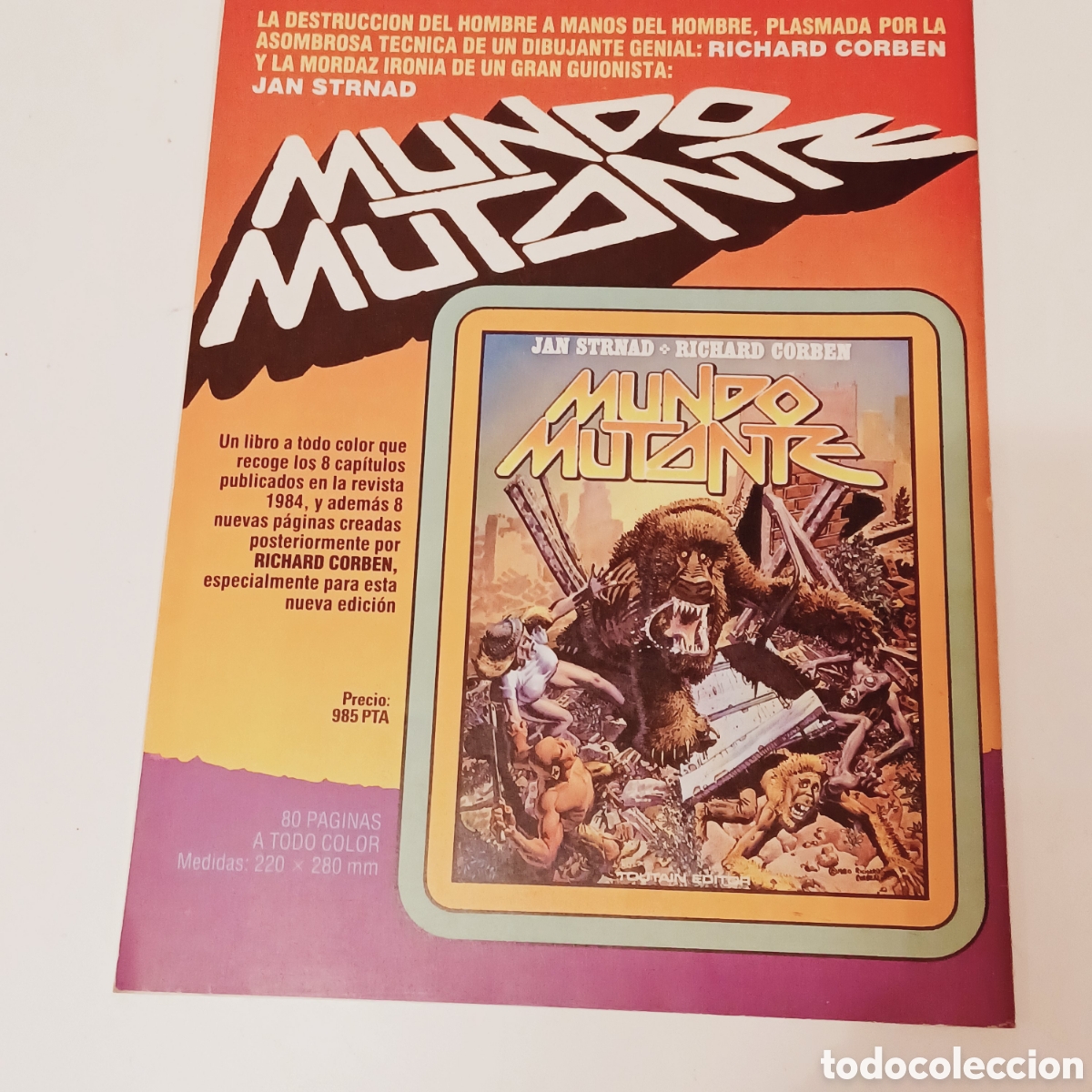 C&oacute;mics: Historia de los c&oacute;mics N&deg; 1 Toutain editor 1982 - Foto 2