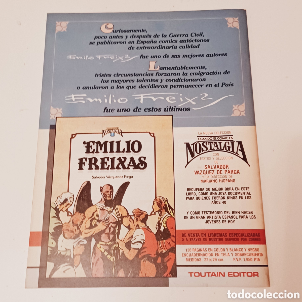 C&oacute;mics: Historia de los c&oacute;mics N&deg; 2 Toutain editor 1982 - Foto 2