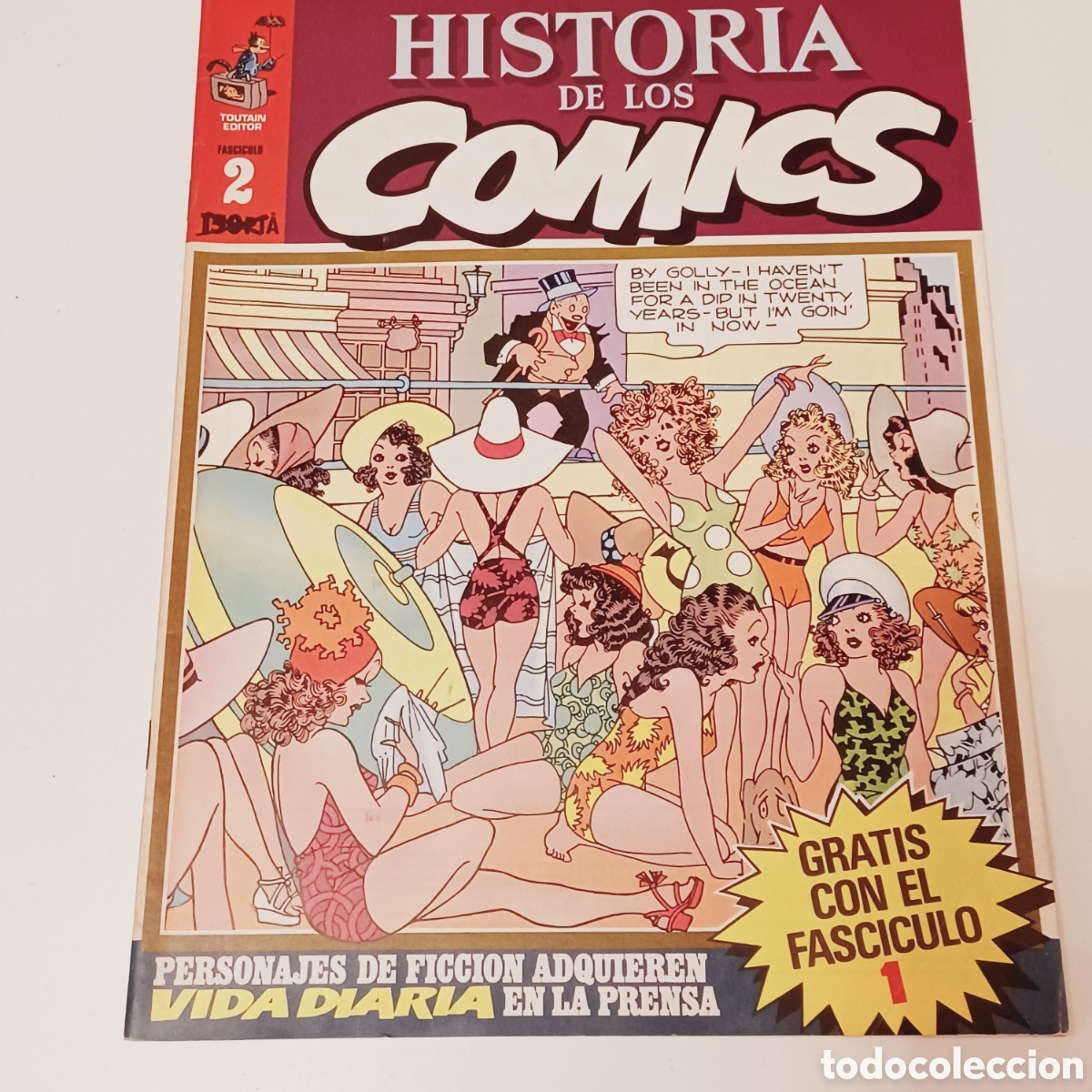 C&oacute;mics: Historia de los c&oacute;mics N&deg; 2 Toutain editor 1982 - Foto 1