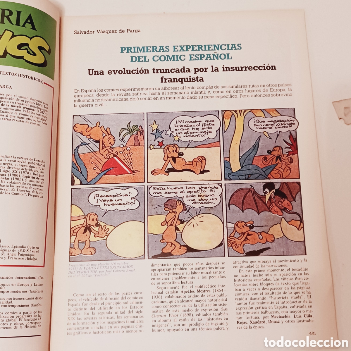 C&oacute;mics: Historia de los c&oacute;mics N &deg; 16 Toutain editor 1982 - Foto 3