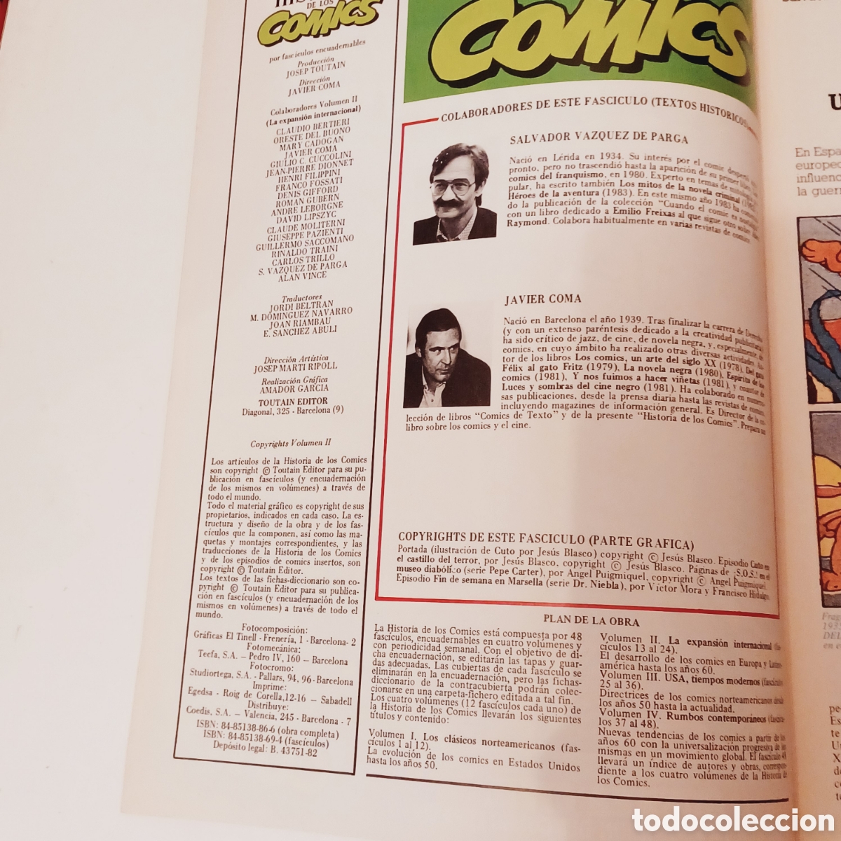 C&oacute;mics: Historia de los c&oacute;mics N &deg; 16 Toutain editor 1982 - Foto 4