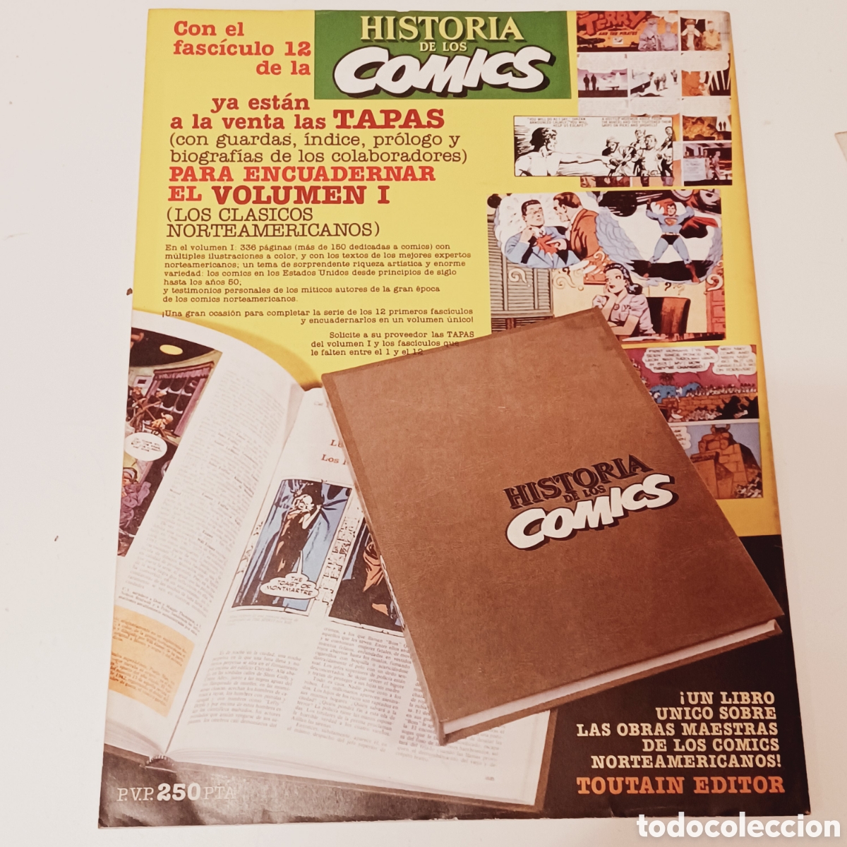C&oacute;mics: Historia de los c&oacute;mics N &deg; 16 Toutain editor 1982 - Foto 2