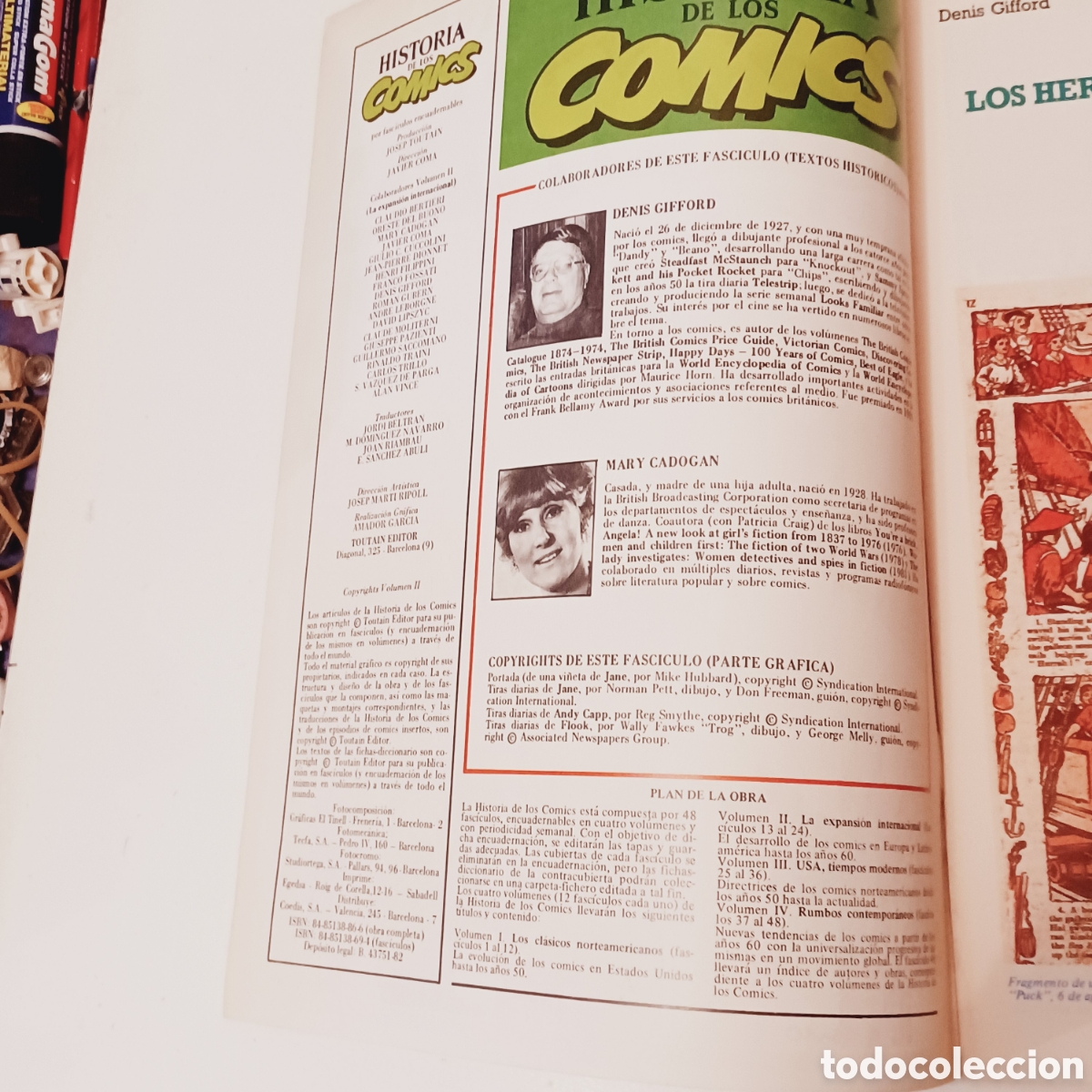 C&oacute;mics: Historia de los c&oacute;mics N &deg; 19 Toutain editor 1982 - Foto 3