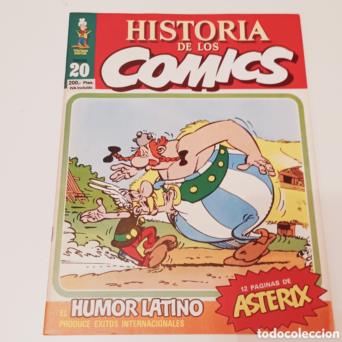 C&oacute;mics: Historia de los c&oacute;mics N &deg; 20 Toutain editor 1982 - Foto 1