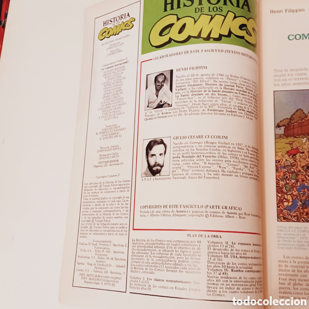 C&oacute;mics: Historia de los c&oacute;mics N &deg; 20 Toutain editor 1982 - Foto 3