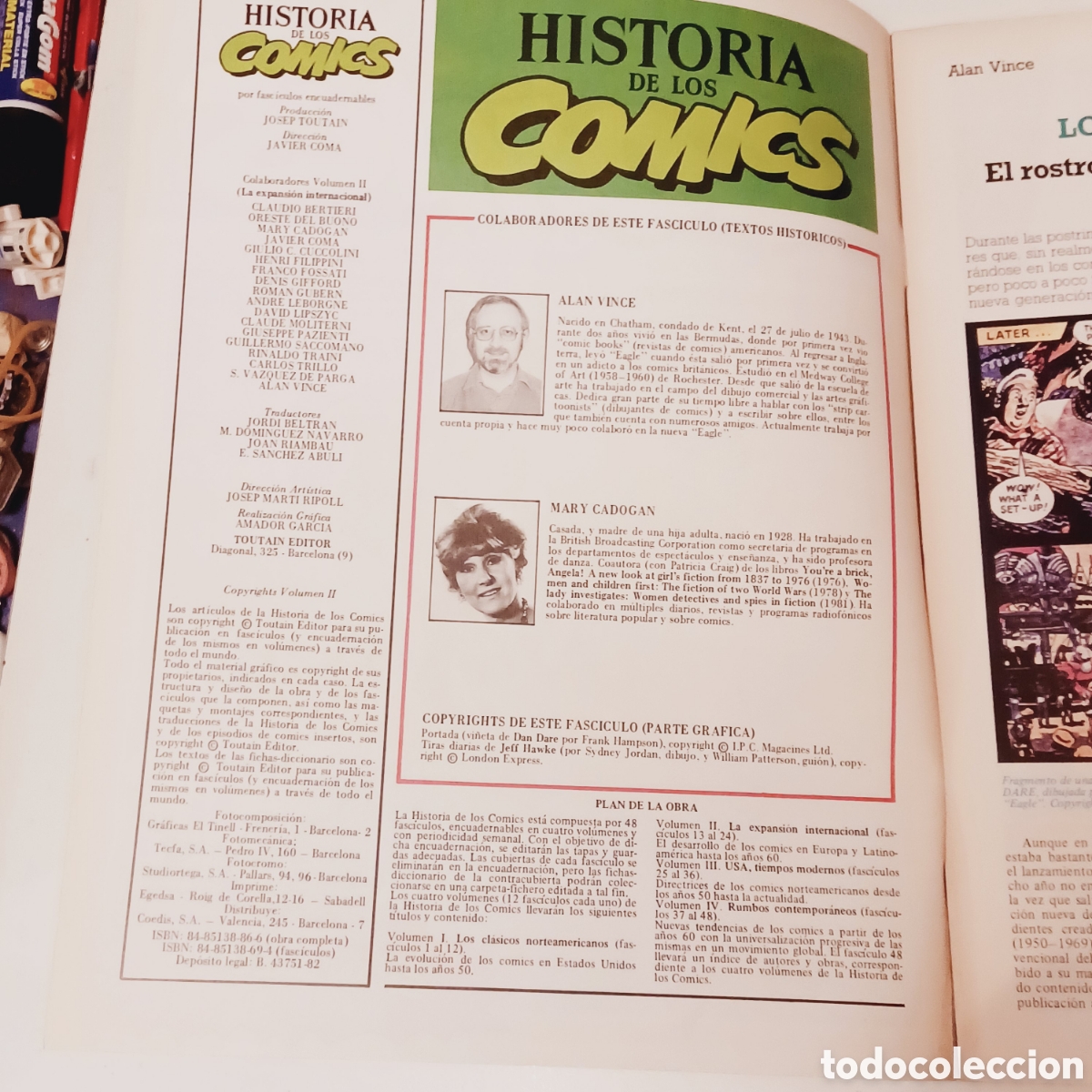 C&oacute;mics: Historia de los c&oacute;mics N &deg; 21 Toutain editor 1982 - Foto 3