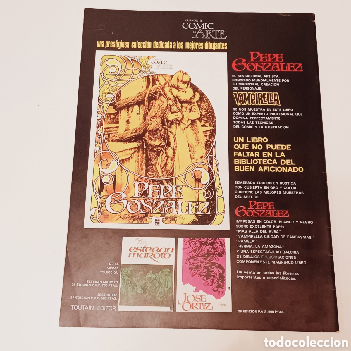 C&oacute;mics: Historia de los c&oacute;mics N &deg; 21 Toutain editor 1982 - Foto 2