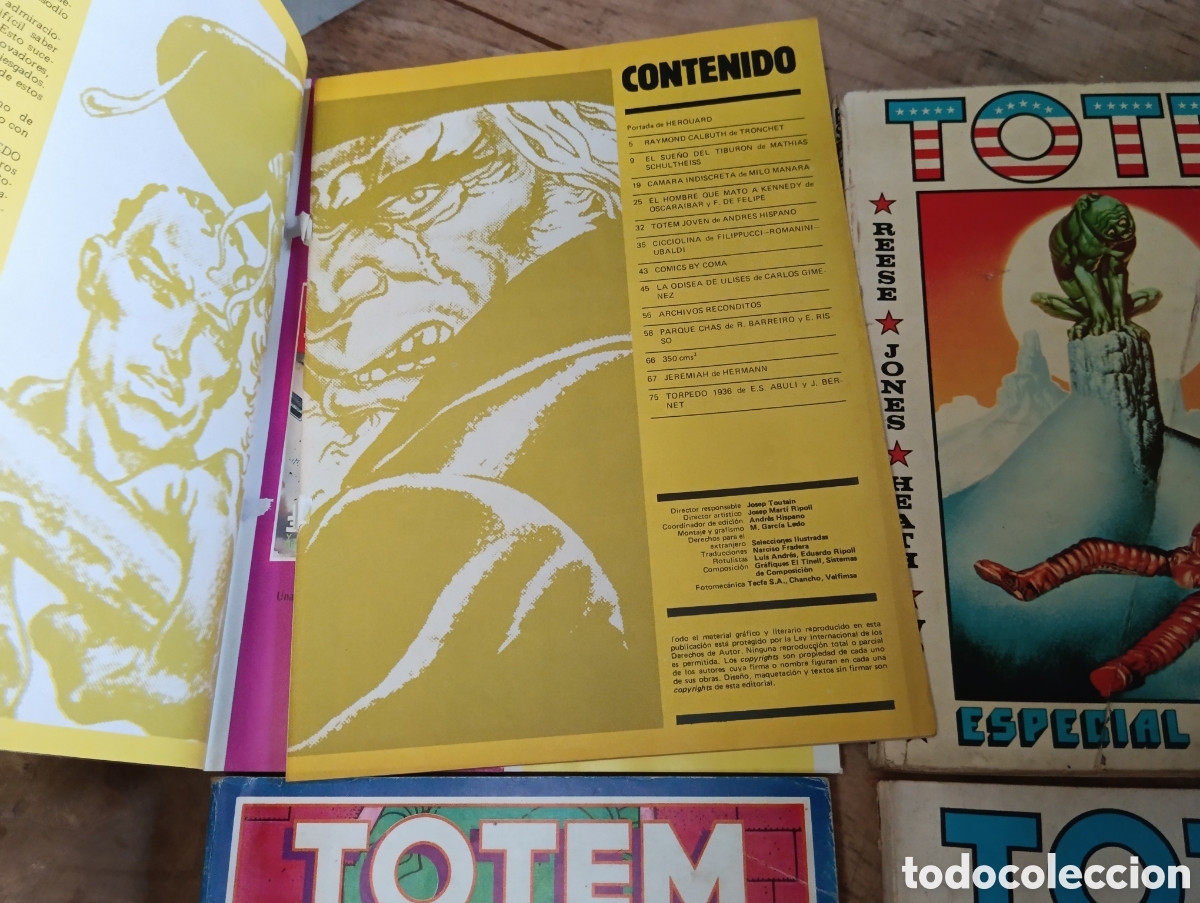 C&oacute;mics: LOTE 4 COMIC TOTEM. - Foto 6