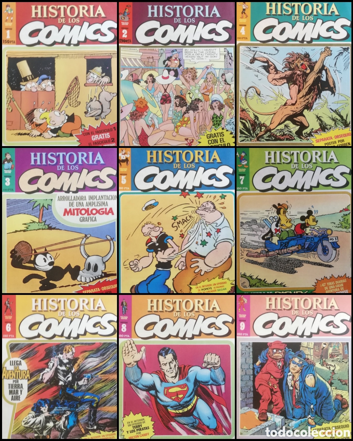 C&oacute;mics: Historia de los Comics (del 1 al 9) - Foto 2