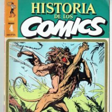 Cómics: HISTORIA DE LOS COMICS. FASCÍCULO Nº 4. SIN EL POSTER. TOUTAIN. (B30.3)
