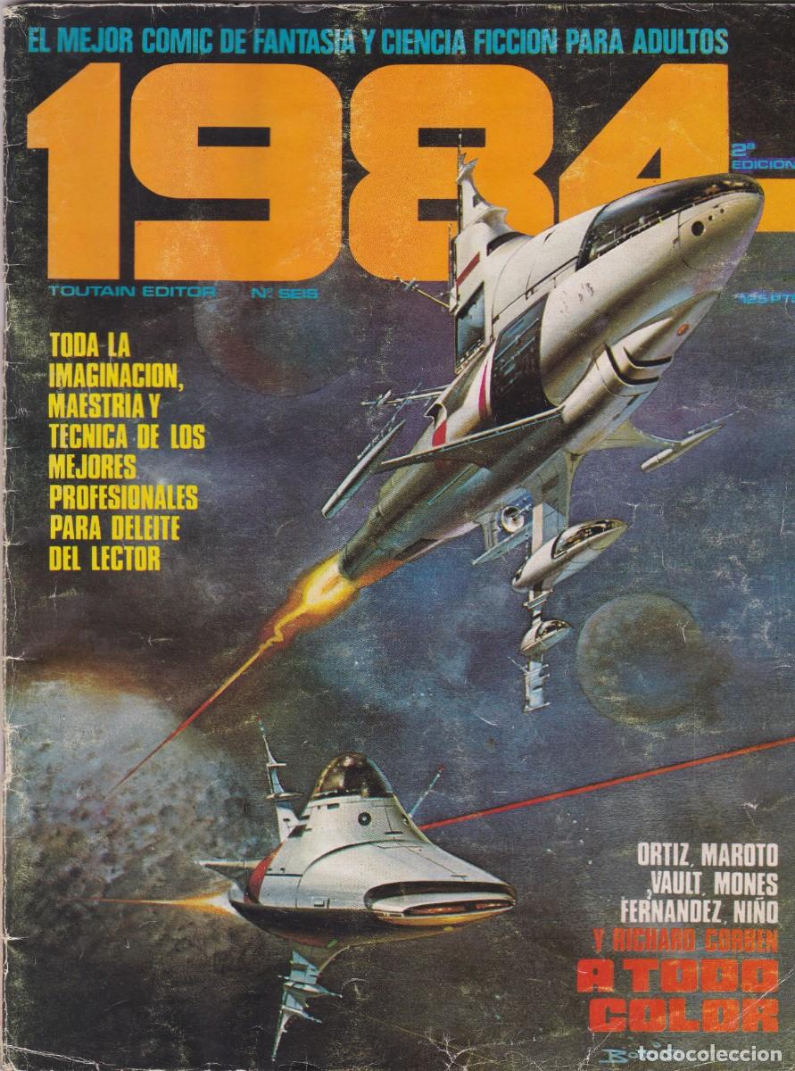 C&oacute;mics: 1984 N&ordm;6 2&ordm; Edici&oacute;n. Toutain editor. - Foto 1