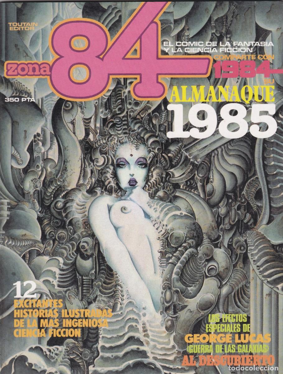 C&oacute;mics: Zona 84. Almanaque 1985. Ediciones Toutain. - Foto 1