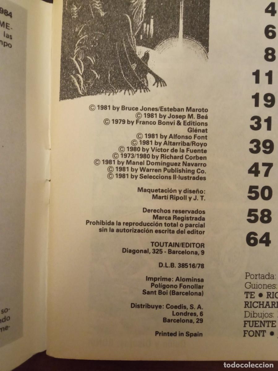 C&oacute;mics: COMIC 1984 NUMERO 30 TOUTAIN EDITOR A&Ntilde;O 1981 - Foto 3