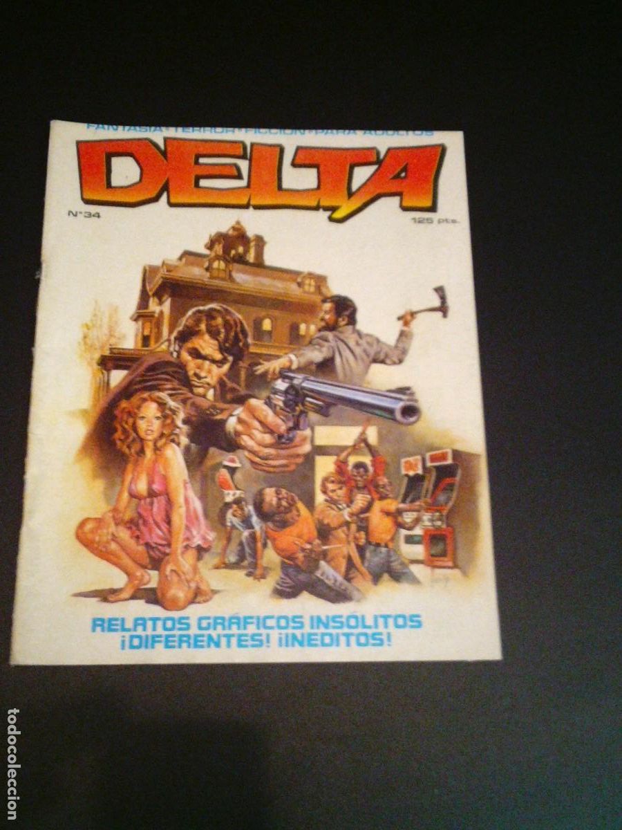 C&oacute;mics: DELTA - NUMERO 34 - PROCEDE DE RETAPADO - GORBAUD - CJ 201 - Foto 1
