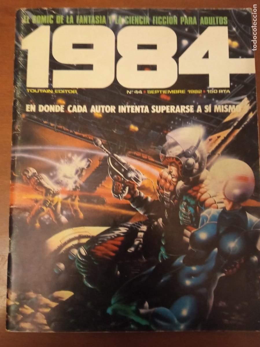 C&oacute;mics: COMIC 1984 NUMERO 44 TOUTAIN EDITOR 1982 - Foto 1