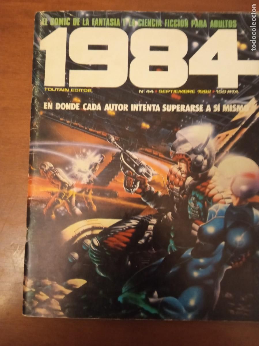 C&oacute;mics: COMIC 1984 NUMERO 44 TOUTAIN EDITOR 1982 - Foto 3