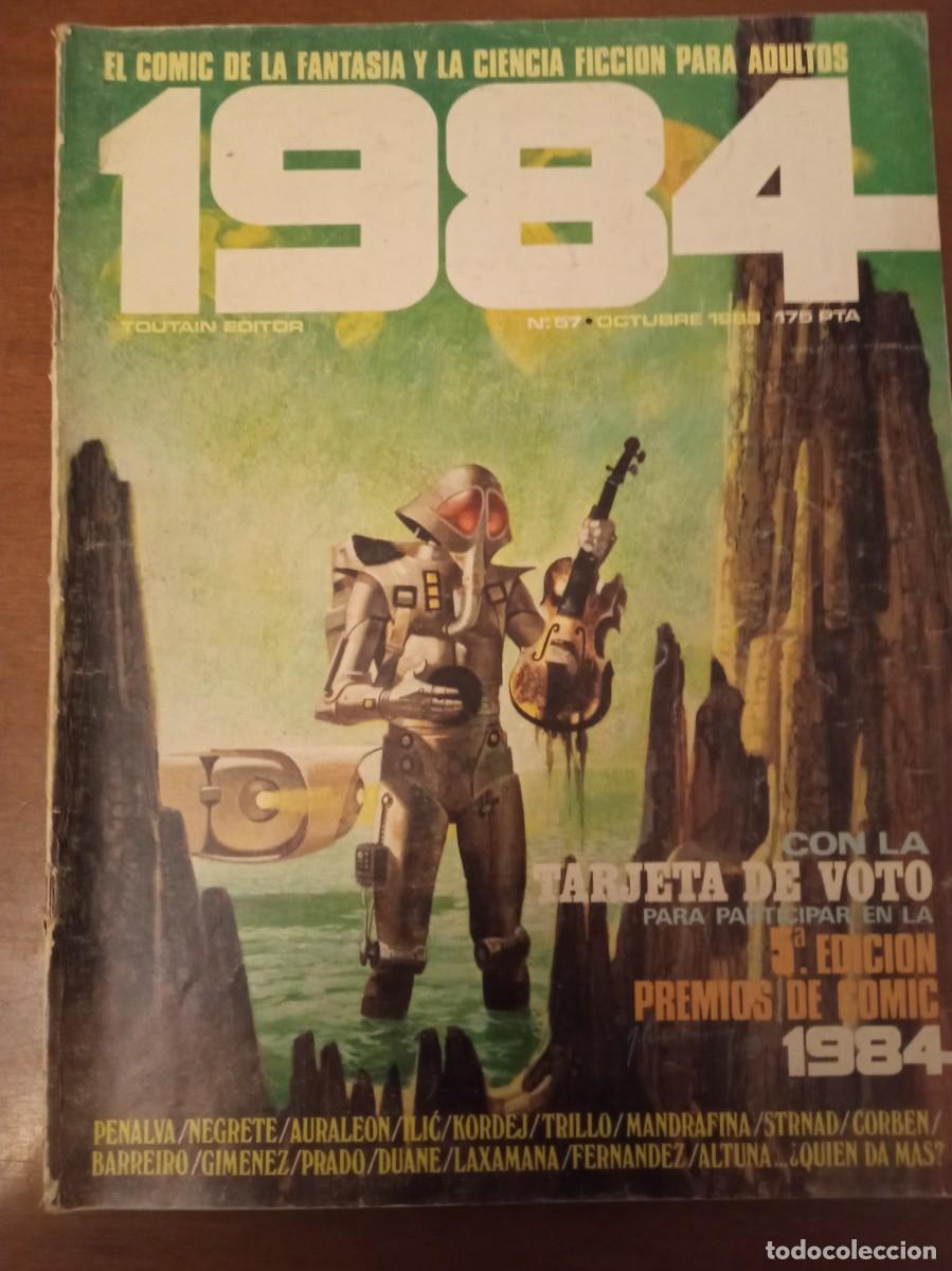C&oacute;mics: COMIC 1984 NUMERO 57 TOUTAIN EDITOR A&Ntilde;O 1983 - Foto 1