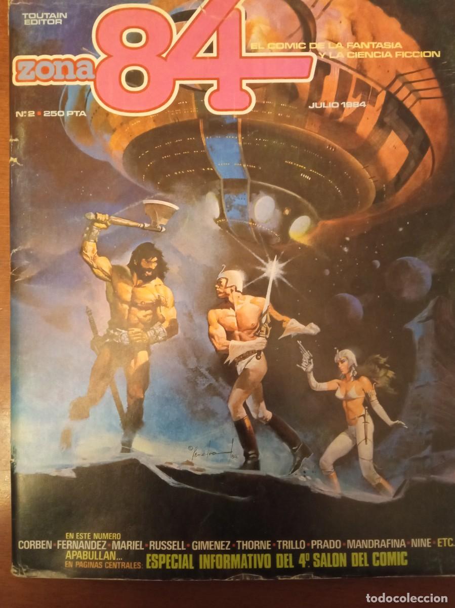C&oacute;mics: COMIC ZONA 84 N&ordm; 2 TOUTAIN EDITOR A&Ntilde;O 1984 - Foto 1