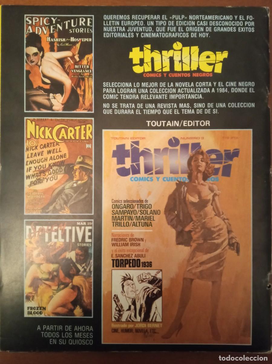 C&oacute;mics: COMIC ZONA 84 N&ordm; 2 TOUTAIN EDITOR A&Ntilde;O 1984 - Foto 2