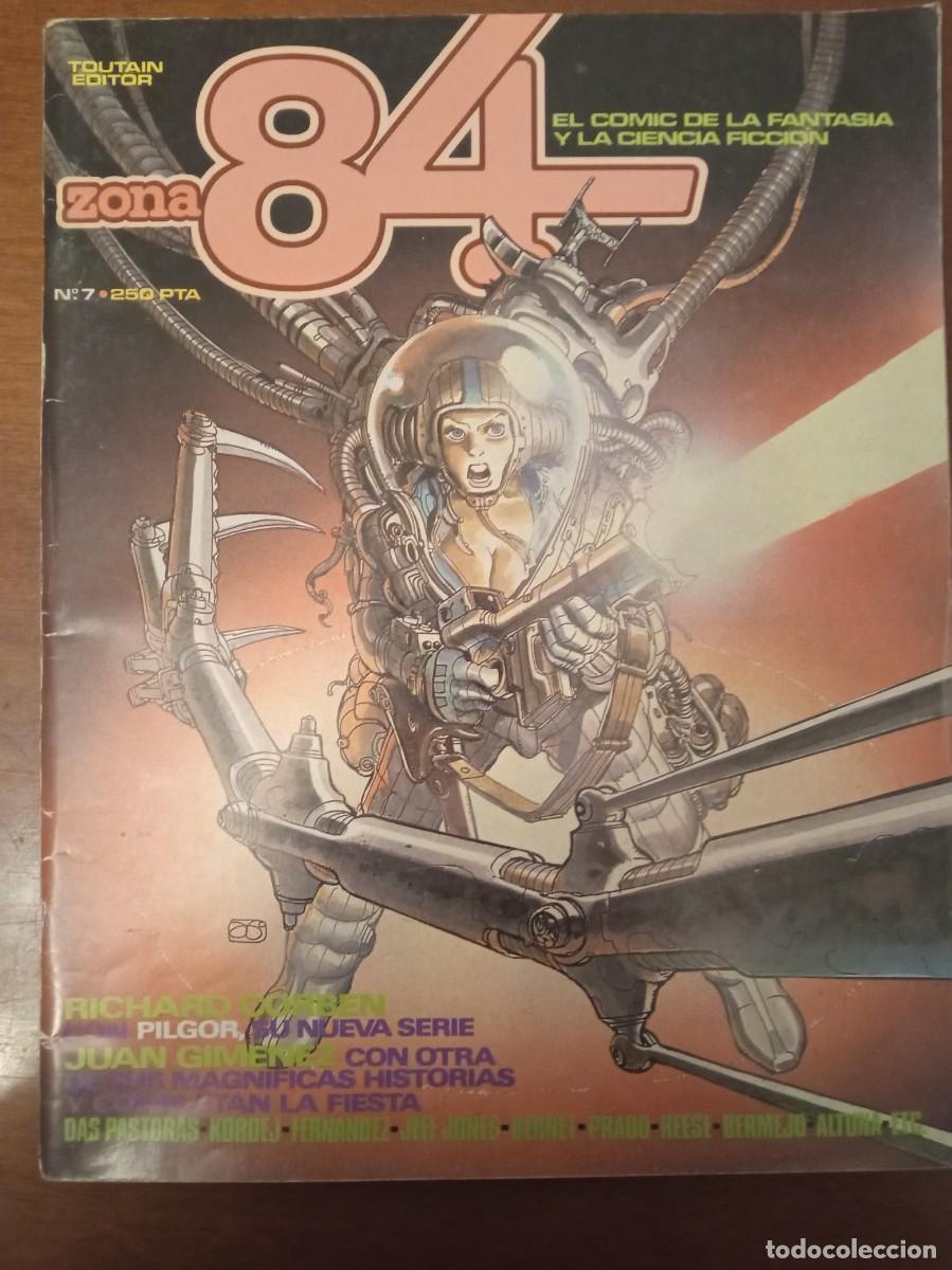 C&oacute;mics: COMIC ZONA 84 N&ordm; 7 TOUTAIN EDITOR A&Ntilde;O 1984 - Foto 1
