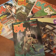 Cómics: LOTE ZONA 84 (9 NUMEROS) Nº 40, 41, 42, 43, 44, 45, 46, 47, 48 TOUTAIN EDITOR AÑOS 1987-88