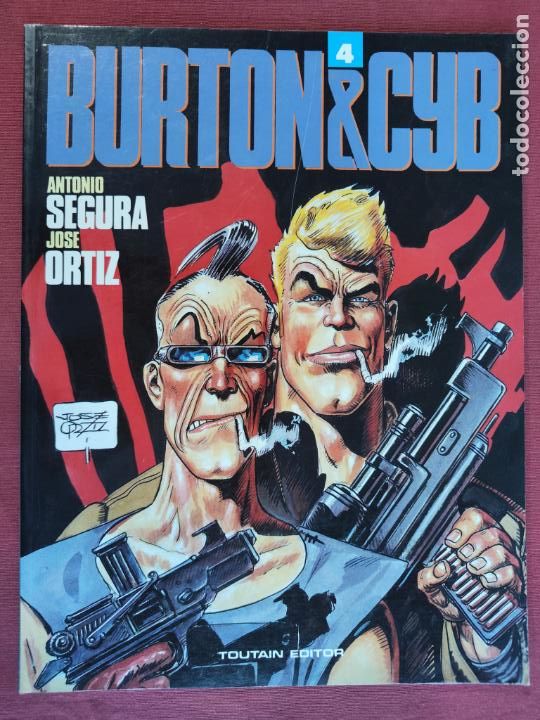 C&oacute;mics: BURTON & Y CYB 4 - TOUTAIN. - Foto 1