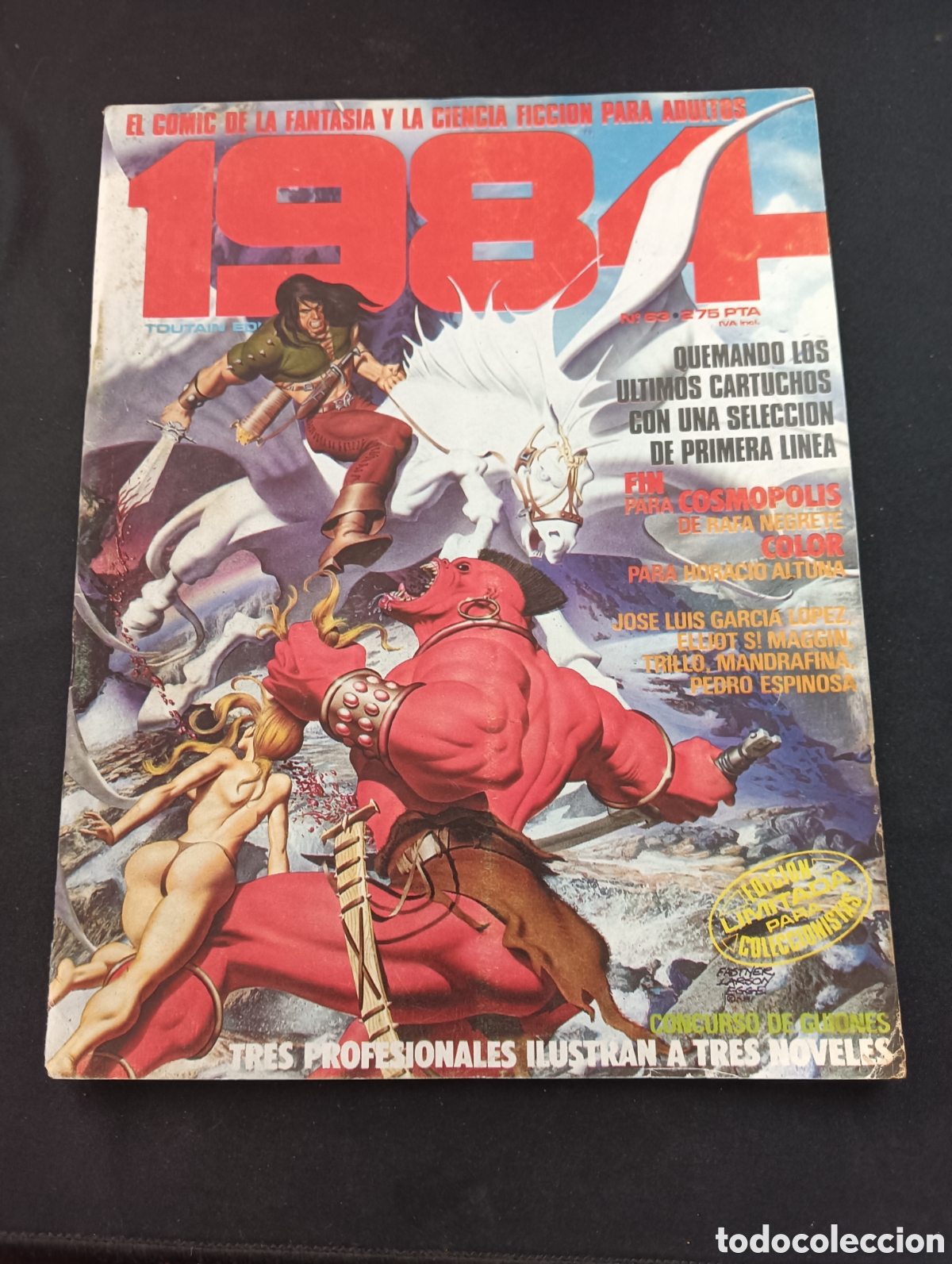 C&oacute;mics: Comic 1984 - N&deg;63 - Toutain Ediciones - Foto 1