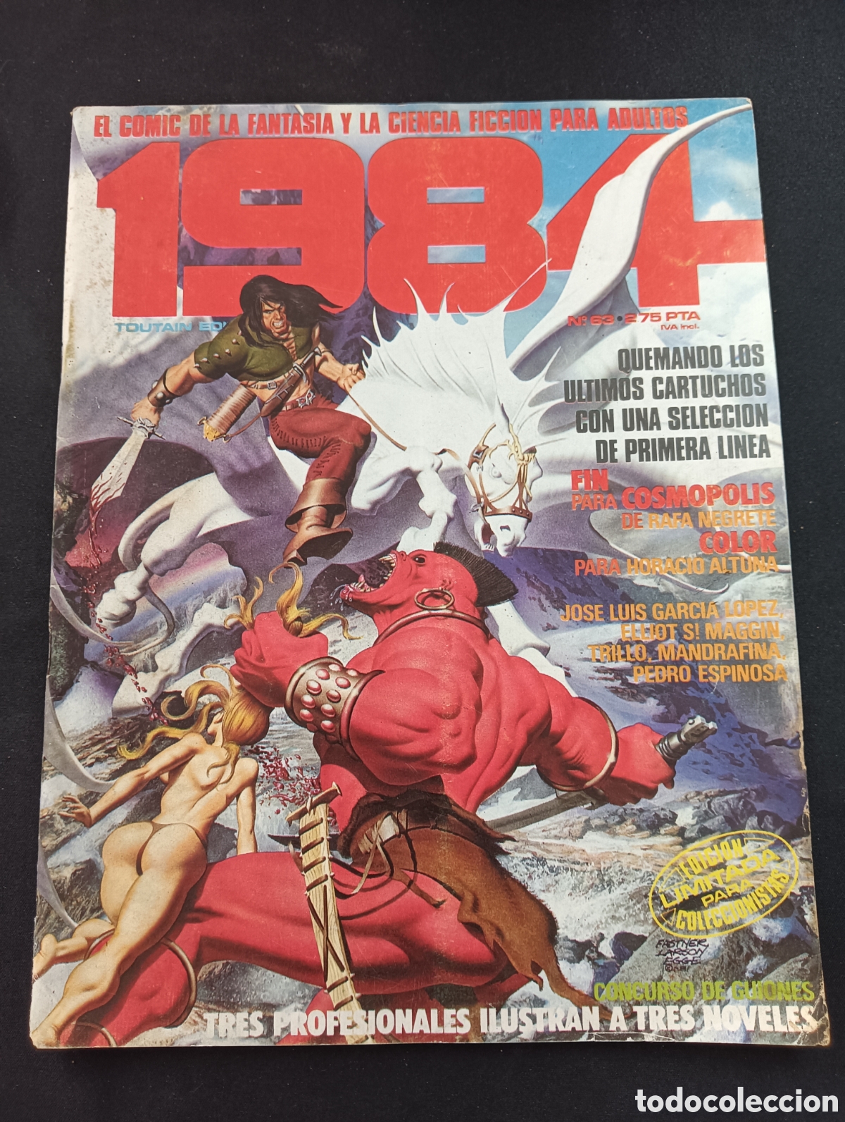 C&oacute;mics: Comic 1984 - N&deg;63 - Toutain Ediciones - Foto 6