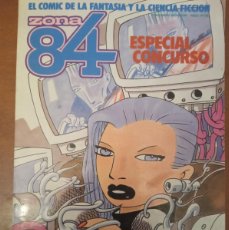 Cómics: COMIC ZONA 84 ESPECIAL CONCURSO CON LA REVISTA TOTEM COMIX NUMERO DUAL TOUTAIN EDITOR 1988