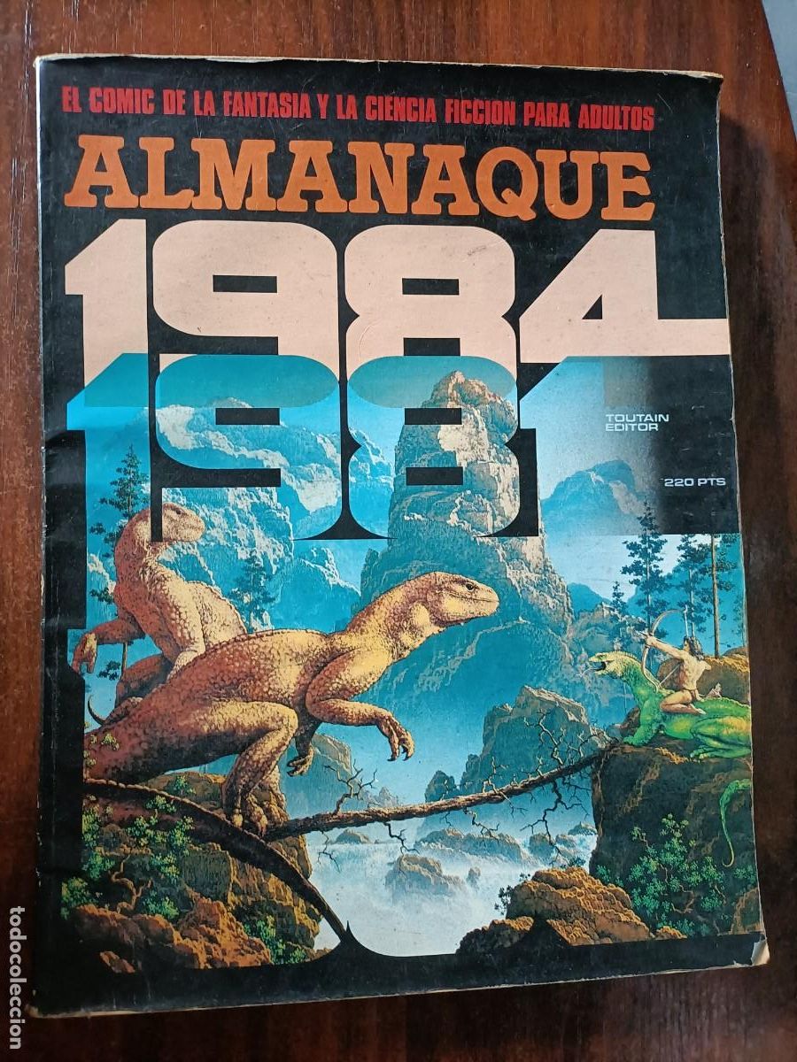 C&oacute;mics: ALMANAQUE 1984 - 1981. TOUTAIN EDITOR. - Foto 1