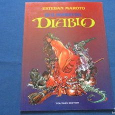 Cómics: ESTEBAN MAROTO · EN EL NOMBRE DEL DIABLO - TOUTAIN EDITOR 1991