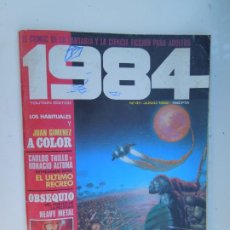 Cómics: 1984 Nº 41 - JUNIO 1982- TOUTAIN EDITOR EL COMIC DE LA FANTASIA Y LA CIENCIA FICCION ADULTOS