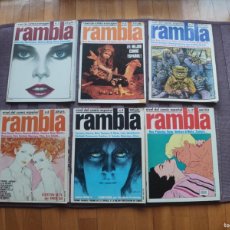 Cómics: RAMBLA 6 TOMOS. 5-6-7-8-9-17