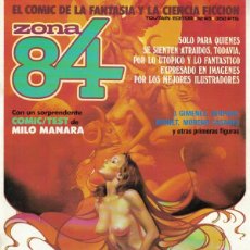 Cómics: ZONA 84 Nº 45, TOUTAIN EDITOR 1988, MUY BUEN ESTADO