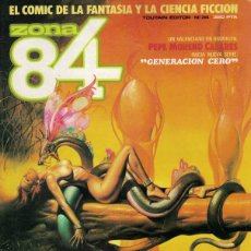 Cómics: ZONA 84 Nº 34, TOUTAIN EDITOR 1987, BUEN ESTADO