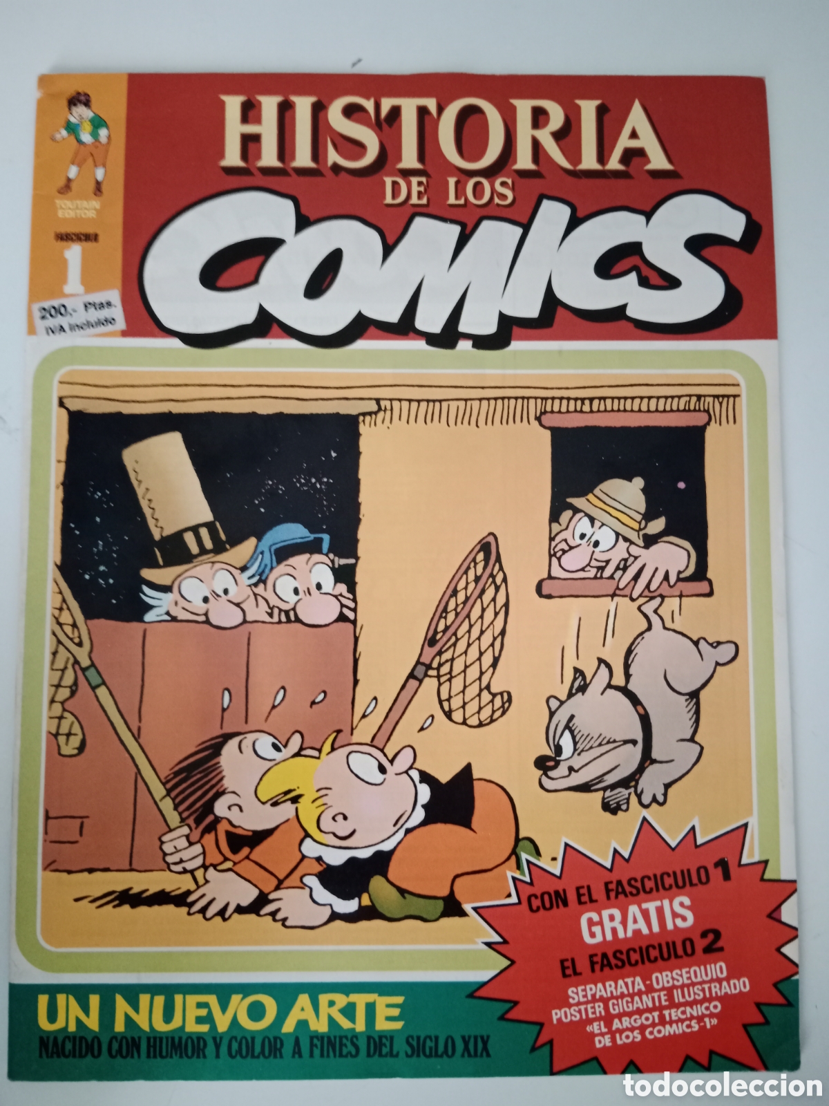 C&oacute;mics: HISTORIA DE LOS COMICS N&deg;1. TOUTAIN - Foto 1