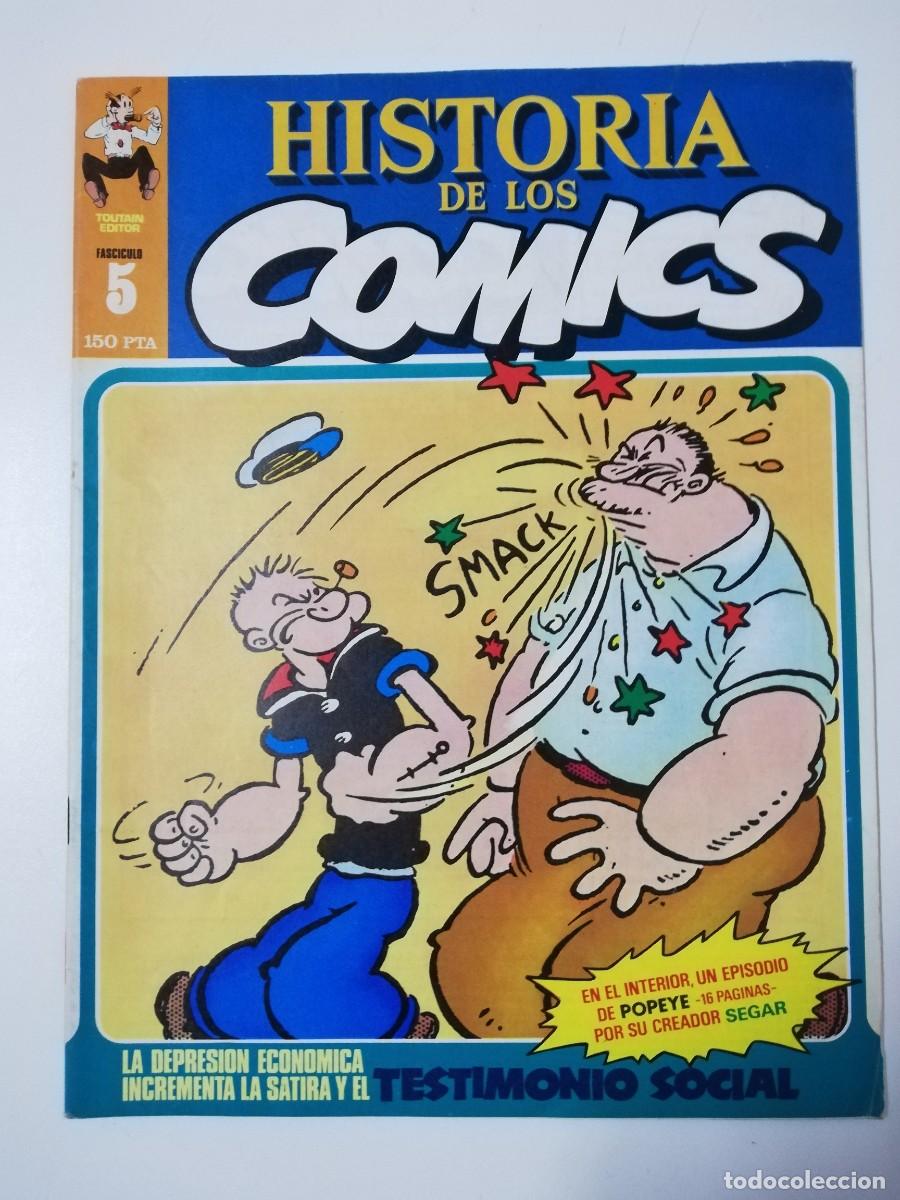 C&oacute;mics: HISTORIA DE LOS COMICS N&ordm; 5 TOUTAIN - Foto 1