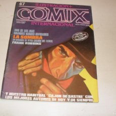 Fumetti: COMIX INTERNACIONAL 47 CON EPISODIO LA SOMBRA,NUNCA REEDITADO,DE FRANK ROBBINS,(DE 70),TOUTAIN,1980