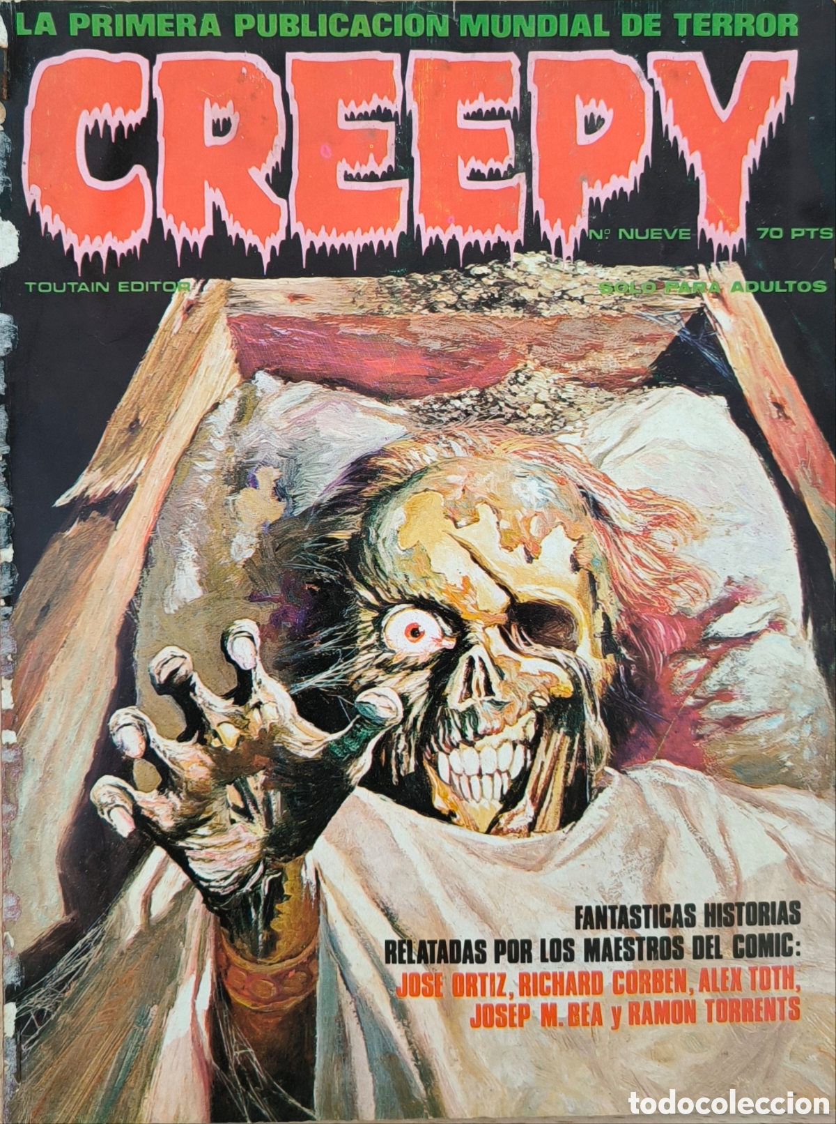 C&oacute;mics: CREEPY N&Uacute;MERO 9 - Foto 1